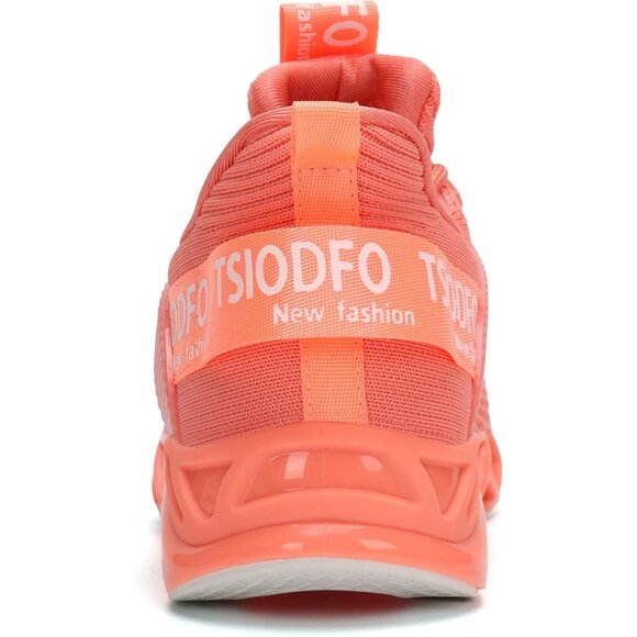 Women's Casual Light Pink Sport Running Walking Tennis Athletic Sneakers Shoes - Picture 5 of 7